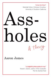 Book cover: Assholes, by Aaron James (preview)
