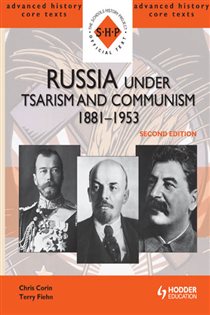 Book cover: Russia under Tsarism and Communism 1881-1953 Second Edition, by Chris Corin (preview)