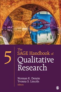 Book cover: The SAGE Handbook of Qualitative Research, edited by Norman K. Denzin (preview)