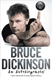 Book cover: What Does This Button Do?, by Bruce Dickinson (preview)