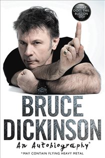 Book cover: What Does This Button Do?, by Bruce Dickinson (preview)
