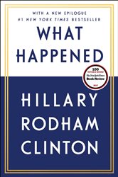 Book cover: What Happened, by Hillary Rodham Clinton (preview)