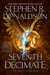 Book cover: Seventh Decimate (Book 1 of The Great God's War) by Stephen R. Donaldson (preview)