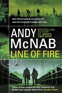 Book cover: Line of Fire (Book 19 of Nick Stone) by Andy McNab (preview)