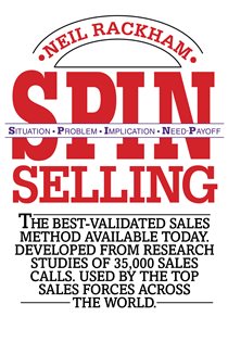 Book cover: SPIN Selling, by Neil Rackham (preview)
