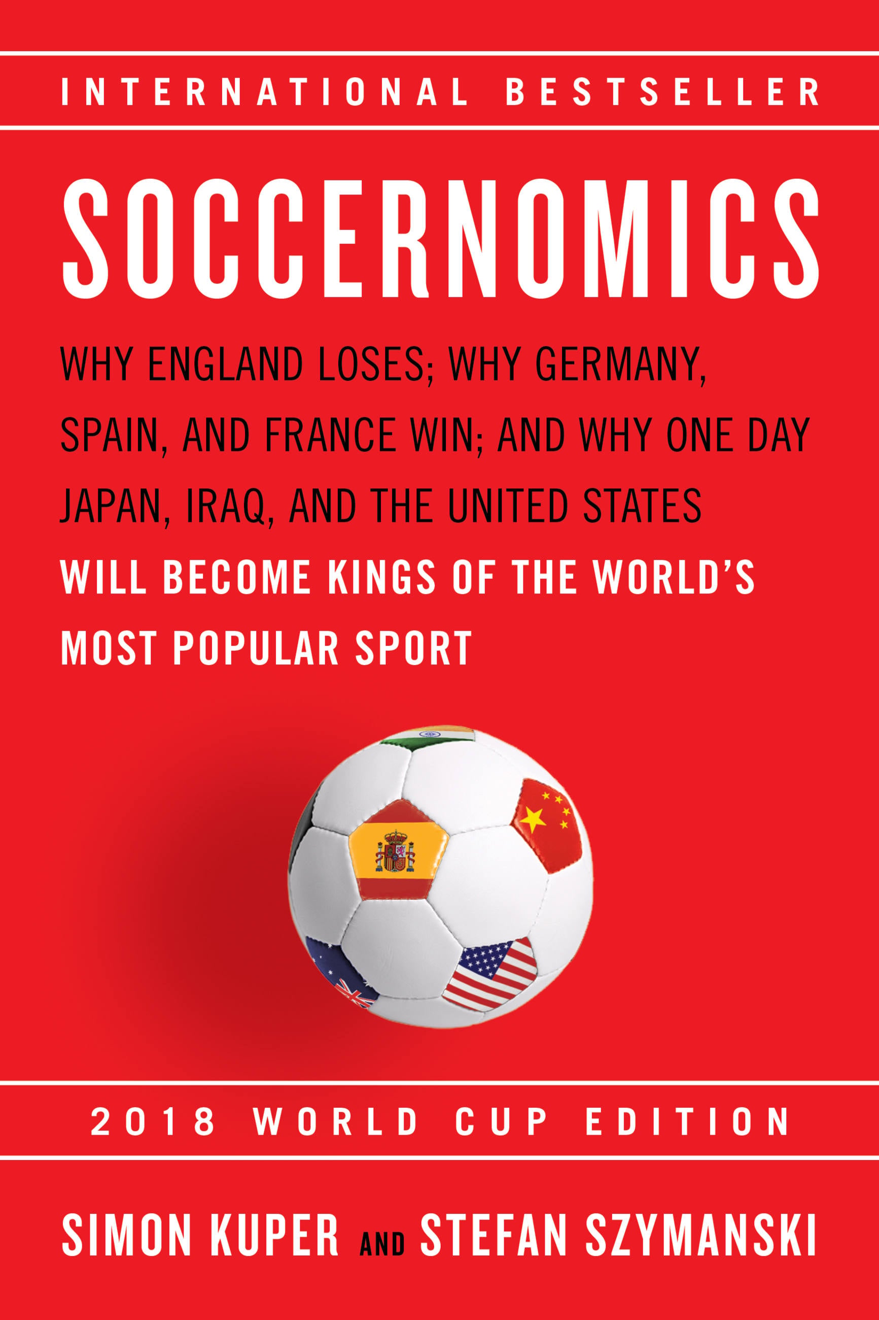 Soccernomics — Simon Kuper & Stefan Szymanski, couverture
