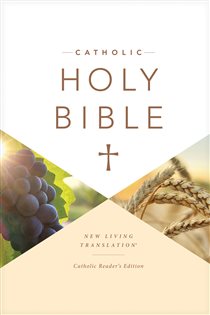 Book cover: Catholic Holy Bible Reader's Edition, by New Living Translation (preview)