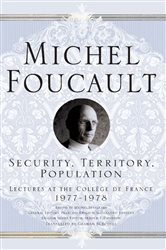 Book cover: Security, Territory, Population, by M. Foucault (preview)