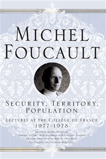 Book cover: Security, Territory, Population, by M. Foucault (preview)