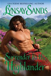 Book cover: Surrender to the Highlander (Book 5 of Highland Brides) by Lynsay Sands (preview)