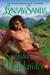 Book cover: Surrender to the Highlander (Book 5 of Highland Brides) by Lynsay Sands (preview)