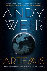 Book cover: Artemis, by Andy Weir (preview)