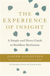Book cover: The Experience of Insight, by Joseph Goldstein (preview)