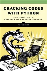 Book cover: Cracking Codes with Python, by Al Sweigart (preview)