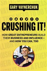 Book cover: Crushing It!, by Gary Vaynerchuk (preview)