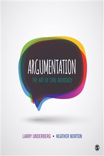 Book cover: Argumentation, by Larry B. Underberg (preview)