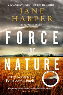 Book cover: Force of Nature, by Jane Harper (preview)