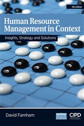 Book cover: Human Resource Management in Context, by David Farnham (preview)