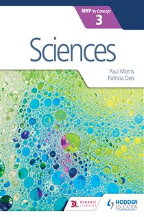 Book cover: Sciences for the IB MYP 3, by Paul Morris (preview)