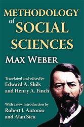 Book cover: Methodology of Social Sciences, by Max Weber (preview)