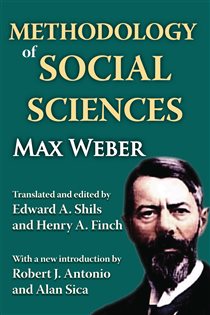 Book cover: Methodology of Social Sciences, by Max Weber (preview)