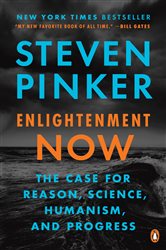 Book cover: Enlightenment Now, by Steven Pinker (preview)