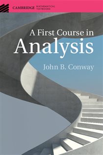Book cover: A First Course in Analysis, by John B. Conway (preview)