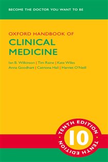 Book cover: Oxford Handbook of Clinical Medicine, by Ian B. Wilkinson (preview)