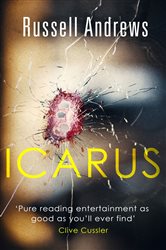 Book cover: Icarus, by Russell Andrews (preview)