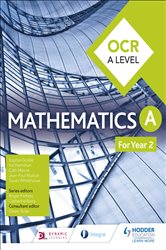 Book cover: OCR A Level Mathematics Year 2, by Sophie Goldie (preview)