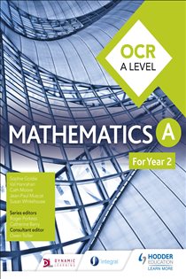 Book cover: OCR A Level Mathematics Year 2, by Sophie Goldie (preview)