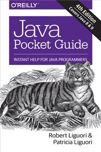 Book cover: Java Pocket Guide, by Robert Liguori (preview)