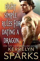 Book cover: Eight Simple Rules for Dating a Dragon (Book 3 of The Embraced) by Kerrelyn Sparks (preview)