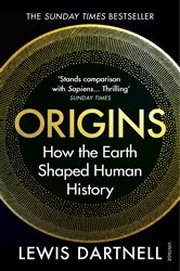 Book cover: Origins, by Lewis Dartnell (preview)
