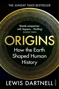 Book cover: Origins, by Lewis Dartnell (preview)