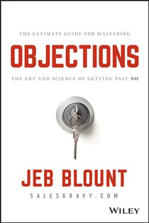Book cover: Objections, by Jeb Blount (preview)