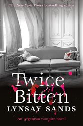 Book cover: Twice Bitten (Book 27 of ARGENEAU VAMPIRE) by Lynsay Sands (preview)