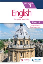 Book cover: English for the IB MYP 3, by Zara Kaiserimam (preview)