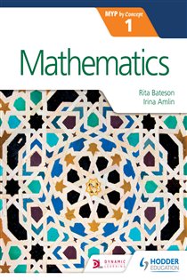 Book cover: Mathematics for the IB MYP 1, by Irina Amlin (preview)