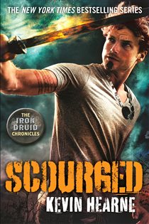 Book cover: Scourged (Book 9 of Iron Druid Chronicles) by Kevin Hearne (preview)
