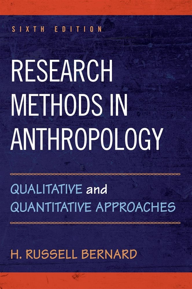 types of research methods in anthropology