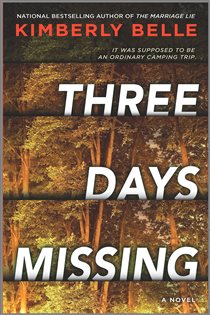 Book cover: Three Days Missing, by Kimberly Belle (preview)