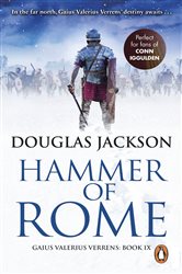Book cover: Hammer of Rome, by Douglas Jackson (preview)