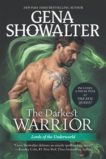 Book cover: The Darkest Warrior (Book 14 of Lords of the Underworld) by Gena Showalter (preview)