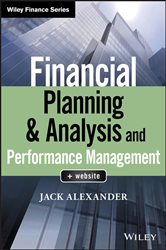 Book cover: Financial Planning & Analysis and Performance Management, by Jack Alexander (preview)