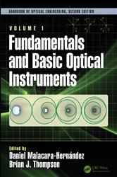 Book cover: Fundamentals and Basic Optical Instruments, edited by Daniel Malacara Hernández (preview)