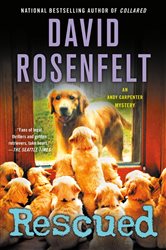 Book cover: Rescued (Book 17 of An Andy Carpenter Novel) by David Rosenfelt (preview)