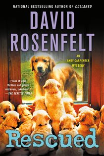 Book cover: Rescued (Book 17 of An Andy Carpenter Novel) by David Rosenfelt (preview)