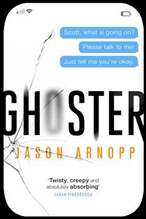 Book cover: Ghoster, by Jason Arnopp (preview)
