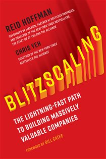 Book cover: Blitzscaling, by Reid Hoffman (preview)
